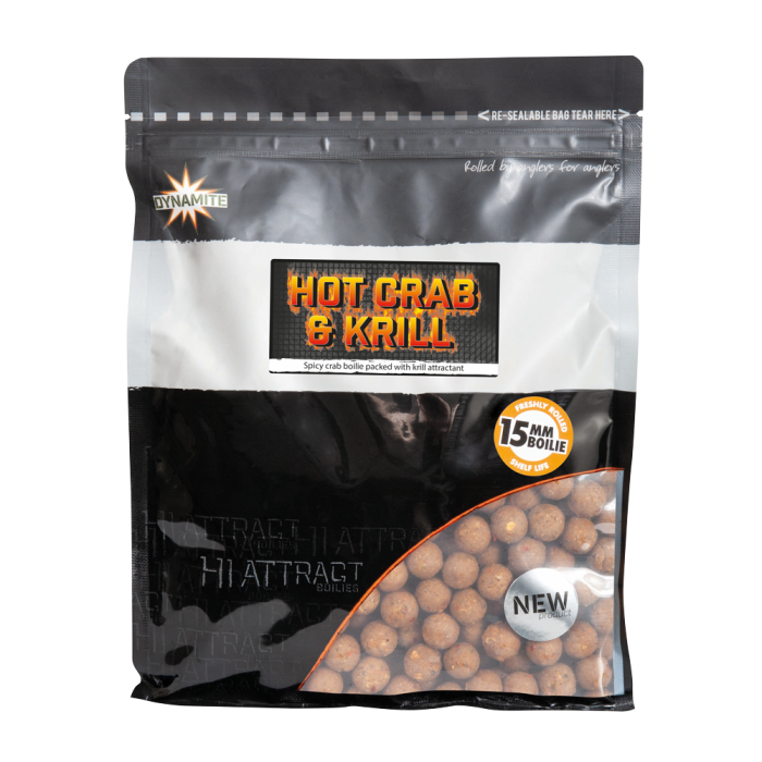 Hot Crab & Krill Boilies