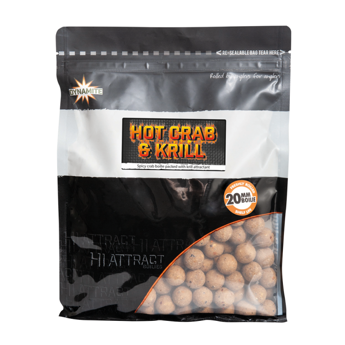 Hot Crab & Krill Boilies