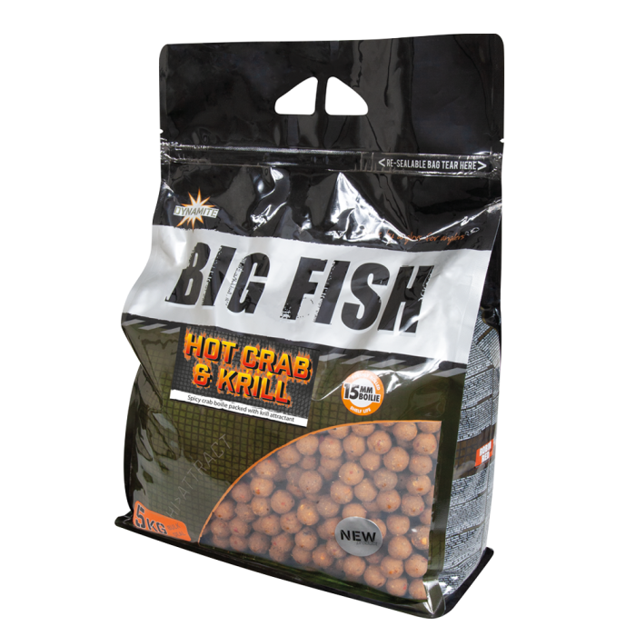 Hot Crab & Krill Boilies