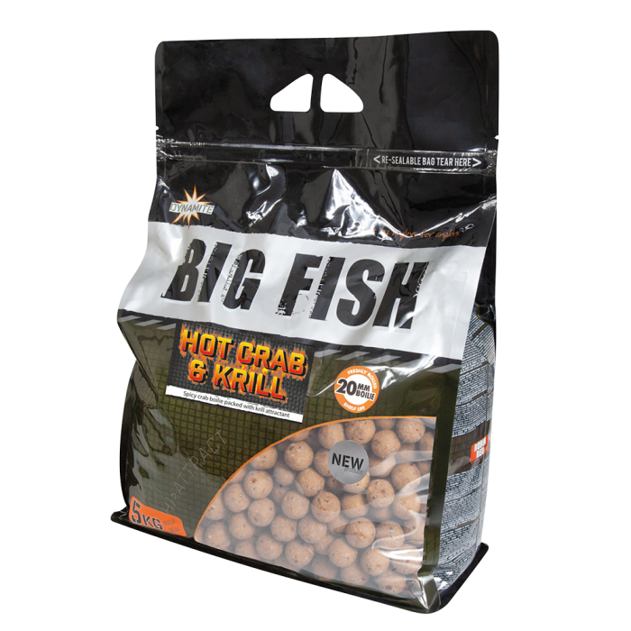 Hot Crab & Krill Boilies